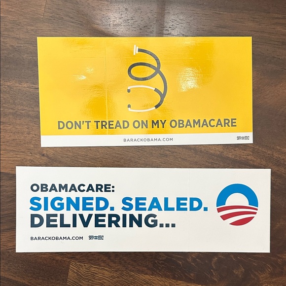 Obamacare Political Stickers Set - Picture 1 of 1